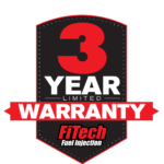 FiTech 3 year limited warranty badge