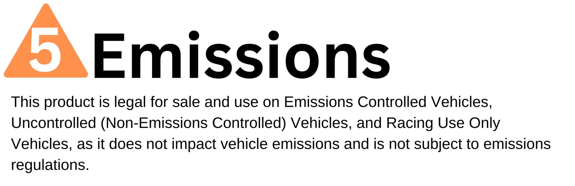 Text about emissions and vehicle emission standards.