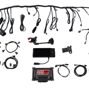 Automotive wiring harness and electronic components set.