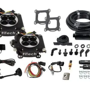 Go EFI 2x4 625 HP Matte Black EFI System With Inline Fuel Delivery Master Kit