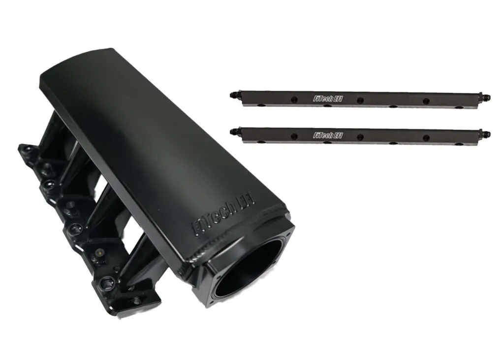 Ultimate LS Long Runner Cathedral Intake With Fuel Rails