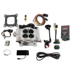 Fuel injection system components and wiring kit.