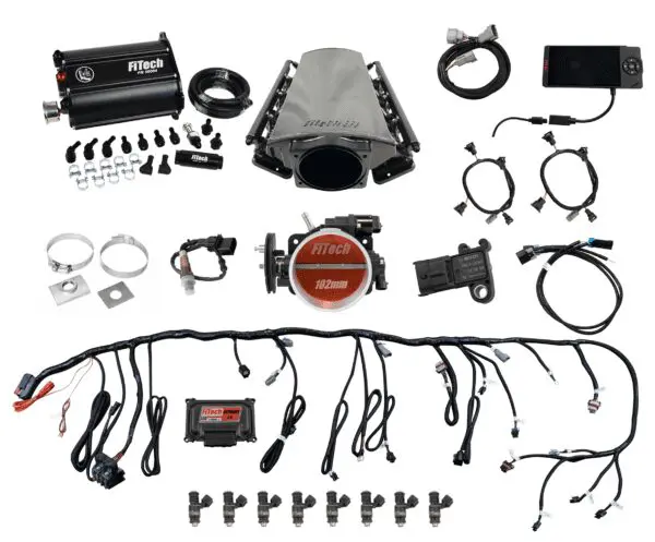 Ultimate LS 750 HP EFI System With Short LS3 Port Intake, Transmission Control & Force Fuel Master Kit