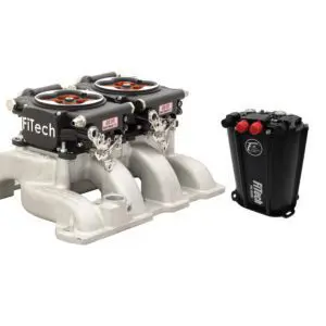Go EFI 2x4 1200 HP Matte Black EFI System With Dual Pump Force Fuel Delivery Master Kit