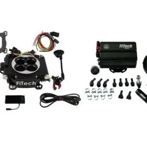 Go EFI 4 600 HP Matte Black EFI System With Force Fuel Mini Delivery Master Kit