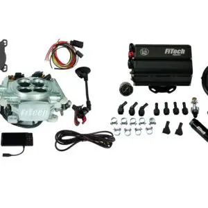 Go EFI 4 600 HP Power Adder Bright Aluminum EFI System With Force Fuel Mini Delivery Master Kit