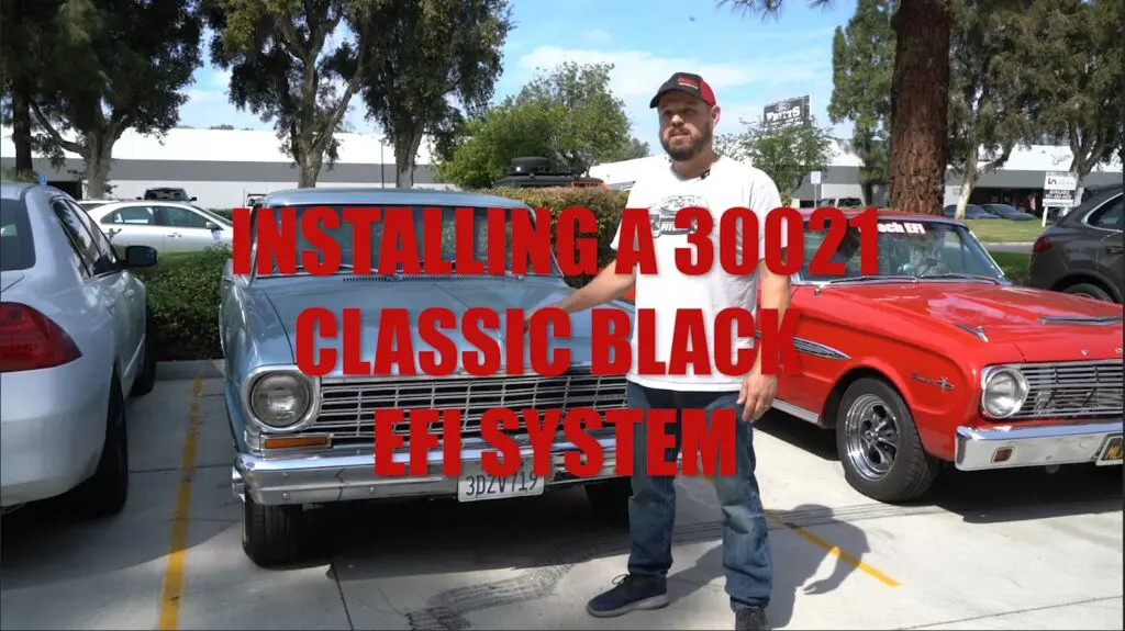 Installing A 30021 Classic Black EFI System