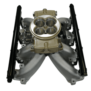 FiTech Fuel Injection Retro Port LS System Gold