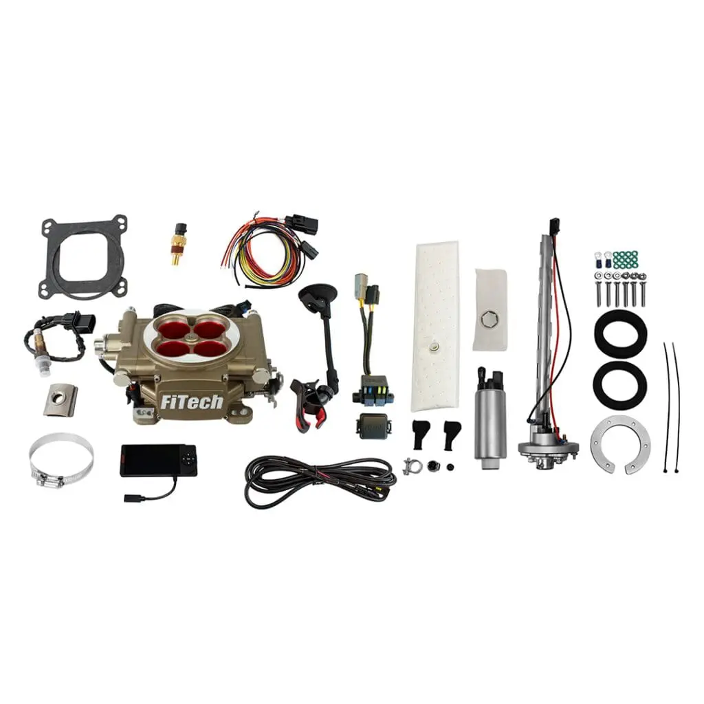 FiTech fuel injection system parts and components.
