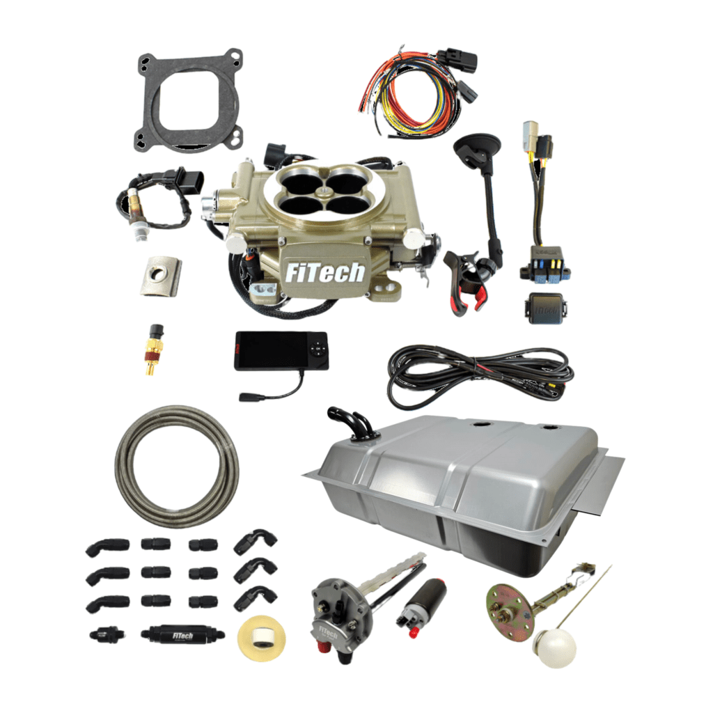 Electronic fuel injection system components and accessories.