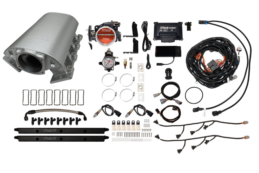 Comprehensive automotive wiring harness kit with connectors, wires, and accessories.