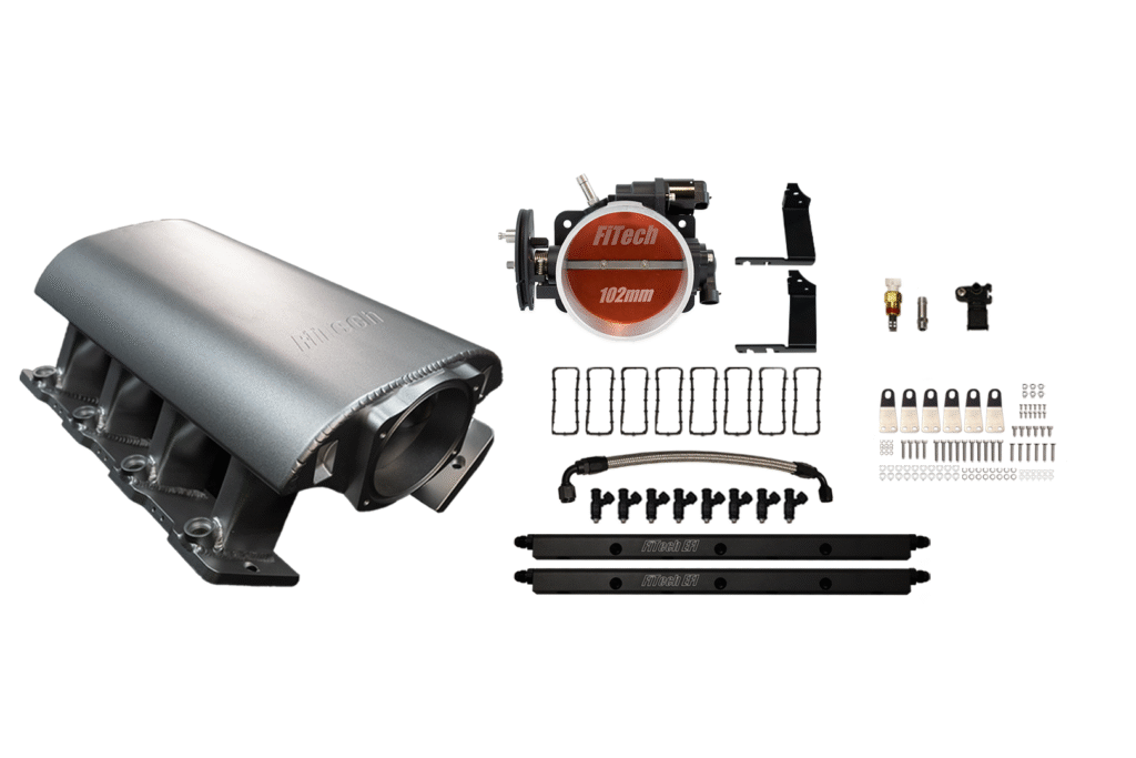 Complete carbon fiber fishing rod holder kit with mounting hardware.