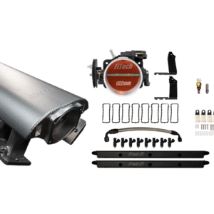 Complete carbon fiber fishing rod holder kit with mounting hardware.