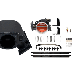 Complete airsoft gun upgrade kit including hop-up chamber and barrel.