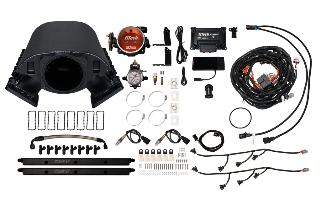 Comprehensive vehicle backup camera kit with various components.