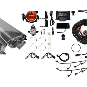 A comprehensive automotive wiring harness kit with connectors and components.