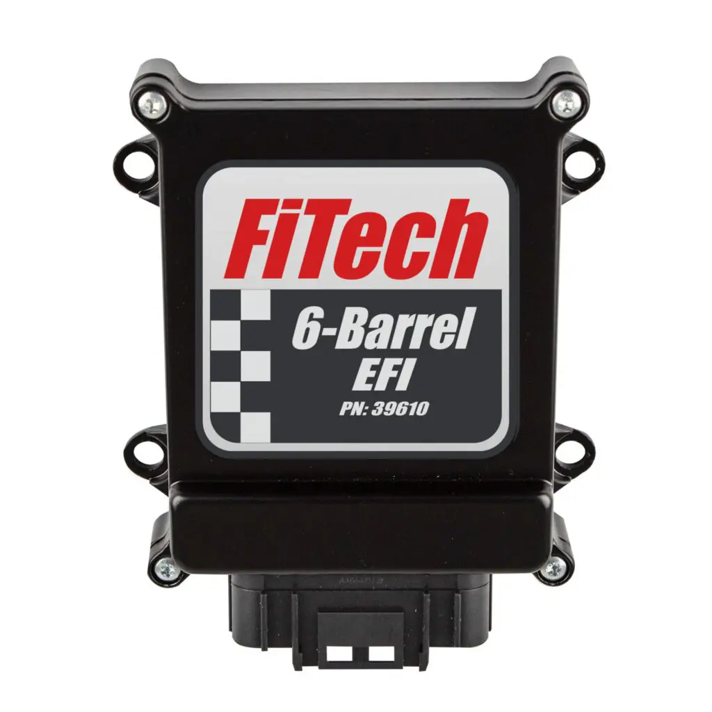 FiTech 6-Barrel EFI electronic fuel injection controller module.