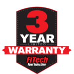 FiTech 3 year limited warranty badge