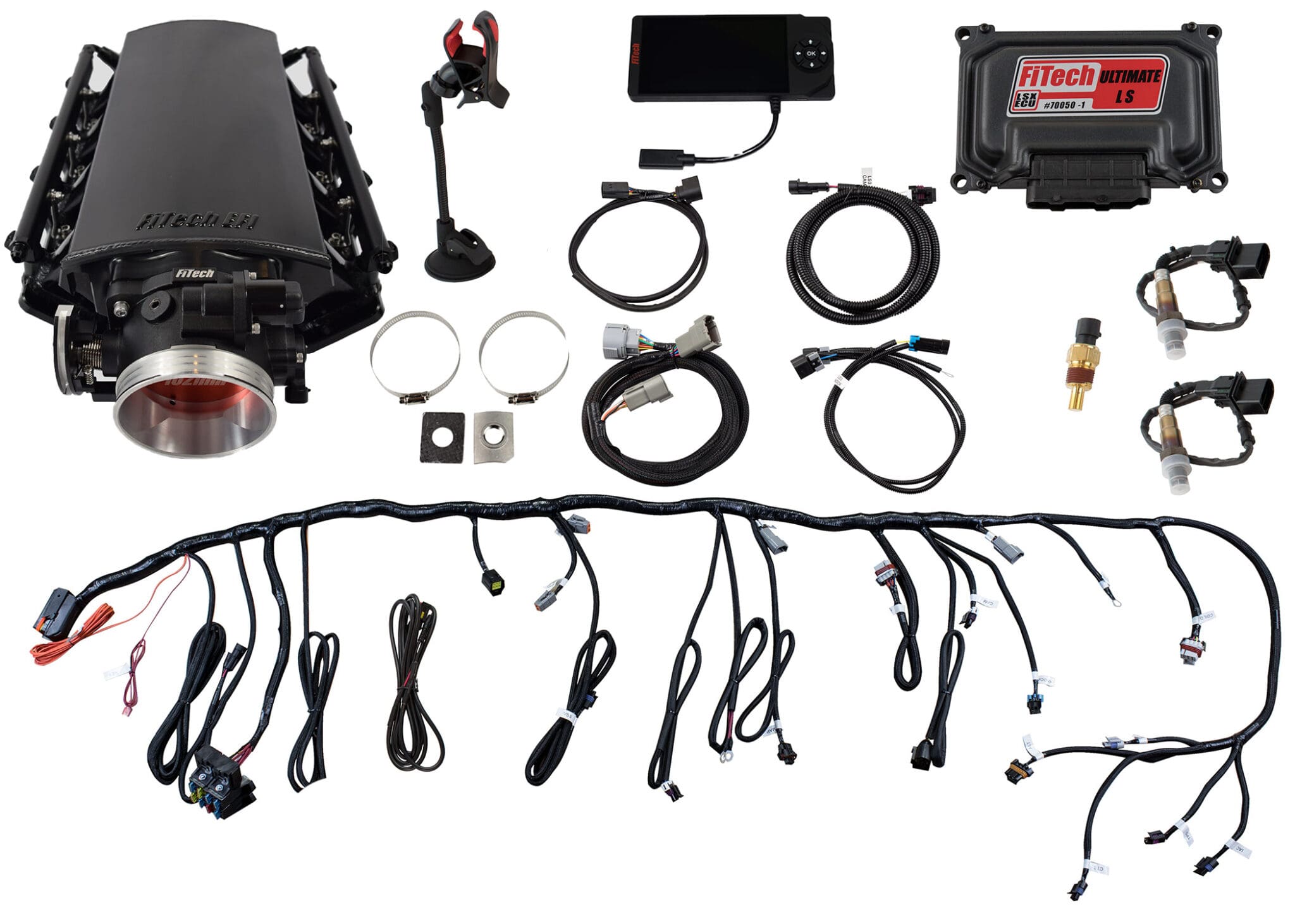 70001 Ultimate LS1/LS2/LS6 500HP Kit - FiTech Fuel Injection