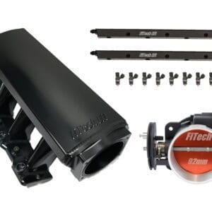 Ultimate LS 500 HP Long Runner Cathedral Intake With Throttle Body and Injectors