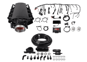 Ultimate LS 500 HP EFI System With Short Cathedral Intake, Transmission Control & Inline Fuel Pump Master Kit