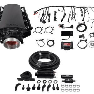Ultimate LS 500 HP EFI System With Short Cathedral Intake, Transmission Control & Inline Fuel Pump Master Kit