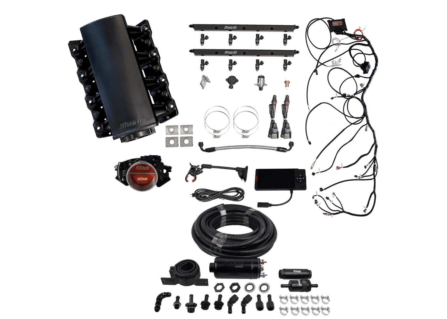 71003Ultimate LS1/LS2/LS6 750HP + In-line Fuel Pump Master Kit - FiTech Fuel  Injection
