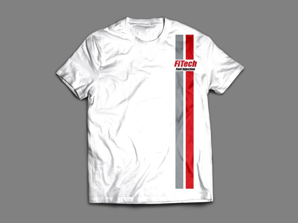 <span style="color:#ED3237;">A1WhtT</span><br>White FiTech T-Shirt