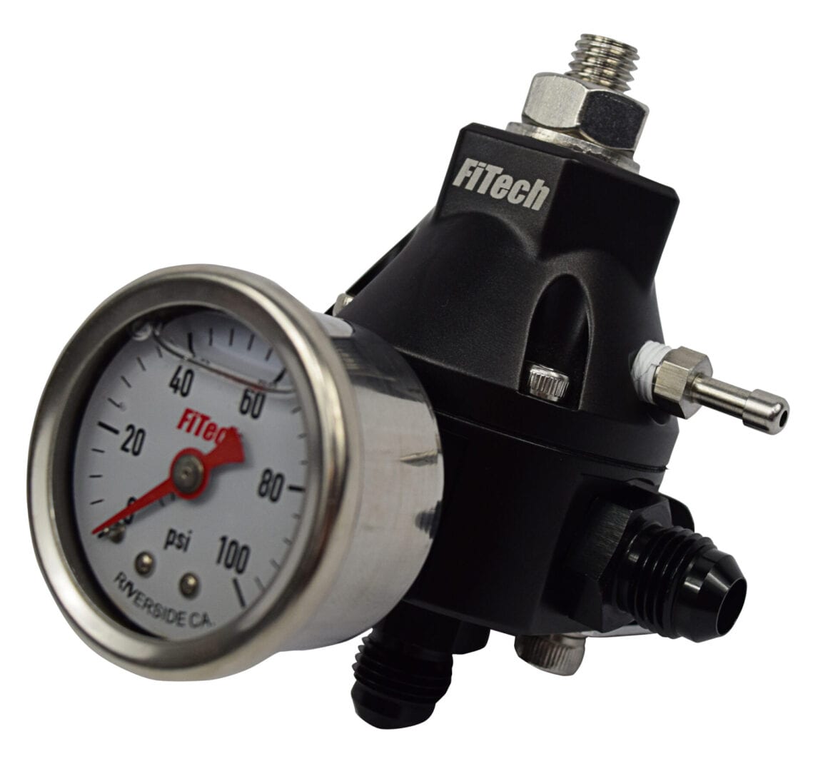 54002, Dual Output Fuel Pressure Regulator w/gauge & fittings