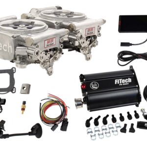 Go EFI 2x4 625 HP Bright Aluminum EFI System With Force Fuel Delivery Master Kit