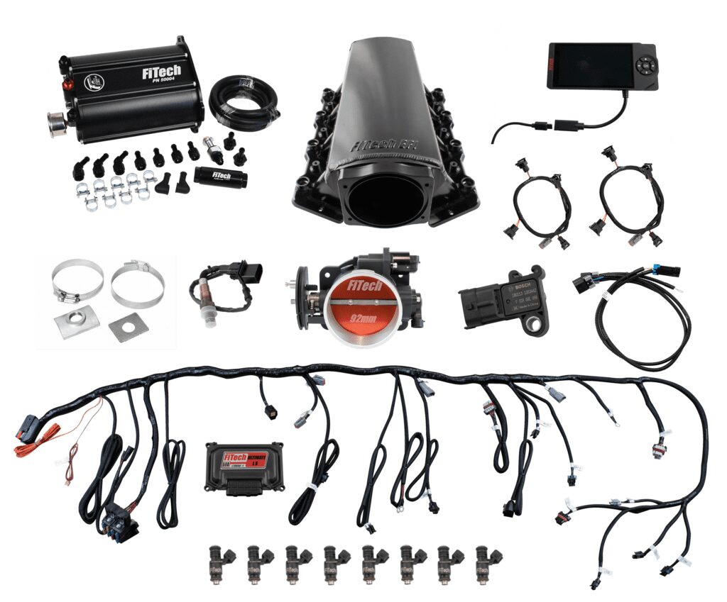 Ultimate LS 500 HP EFI System With Short Cathedral Intake & Force Fuel Master Kit