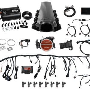 Ultimate LS 750 HP EFI System With Long Runner Cathedral Intake, Transmission Control & Force Fuel Master Kit