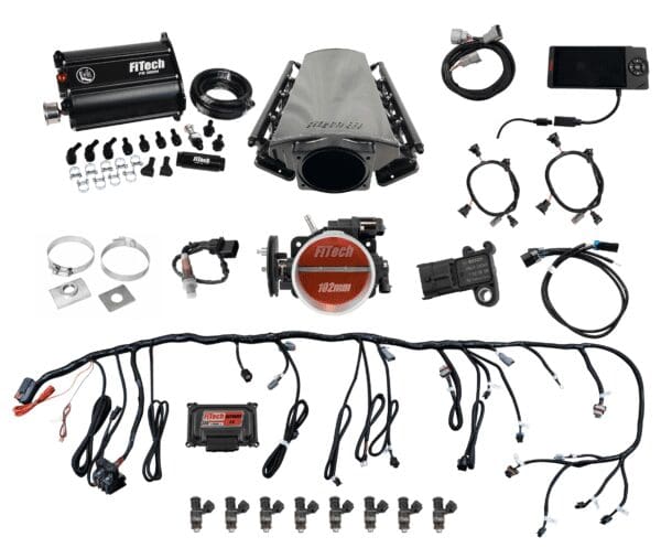 Ultimate LS 750 HP EFI System With Short LS3 Port Intake, Transmission Control & Force Fuel Master Kit