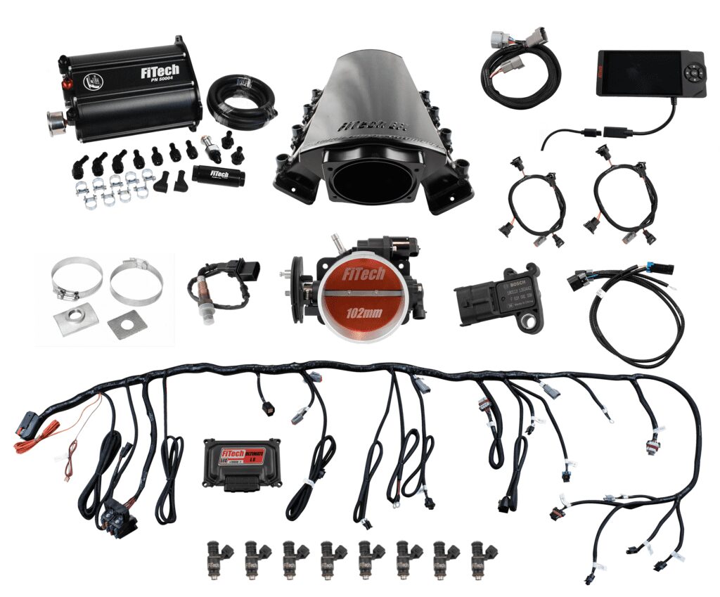 Ultimate LS 750 HP EFI System With Short LS7 Port Intake, Transmission Control & Force Fuel Master Kit