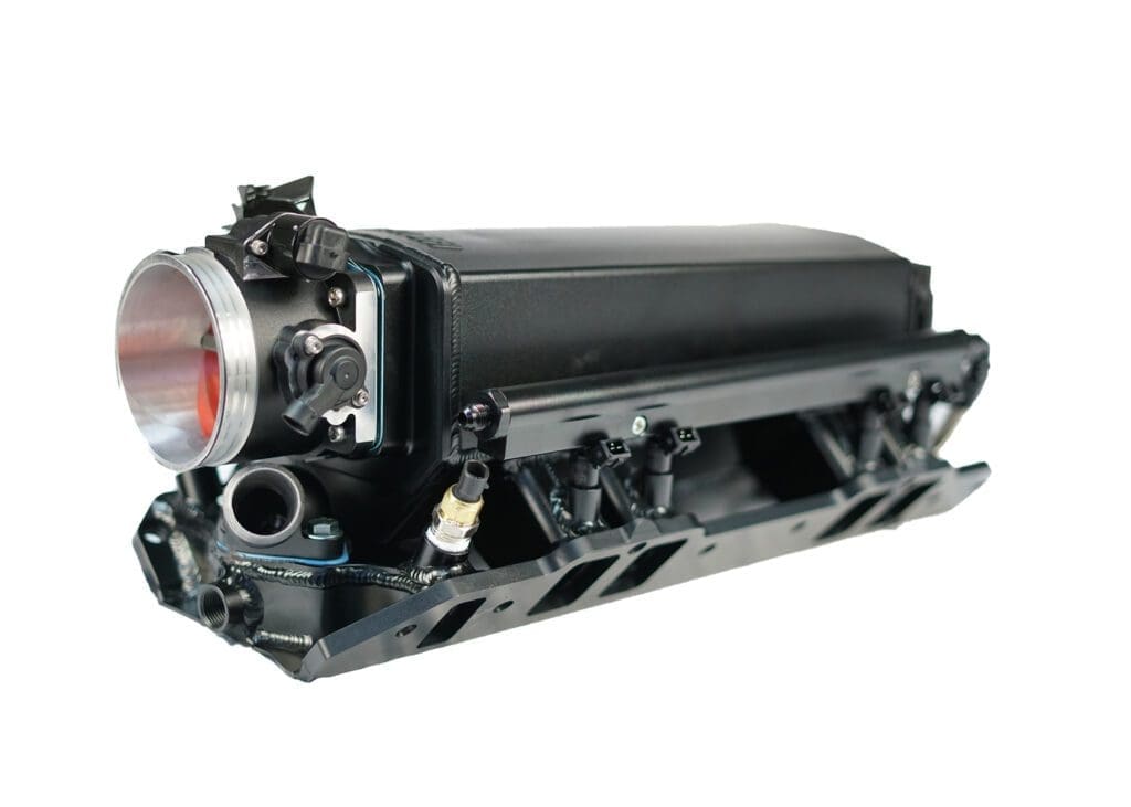 Rectangular Port Chevy 36332Ultra Ram 800 HP Chevy Big Block Rectangle Port EFI System With Go ...