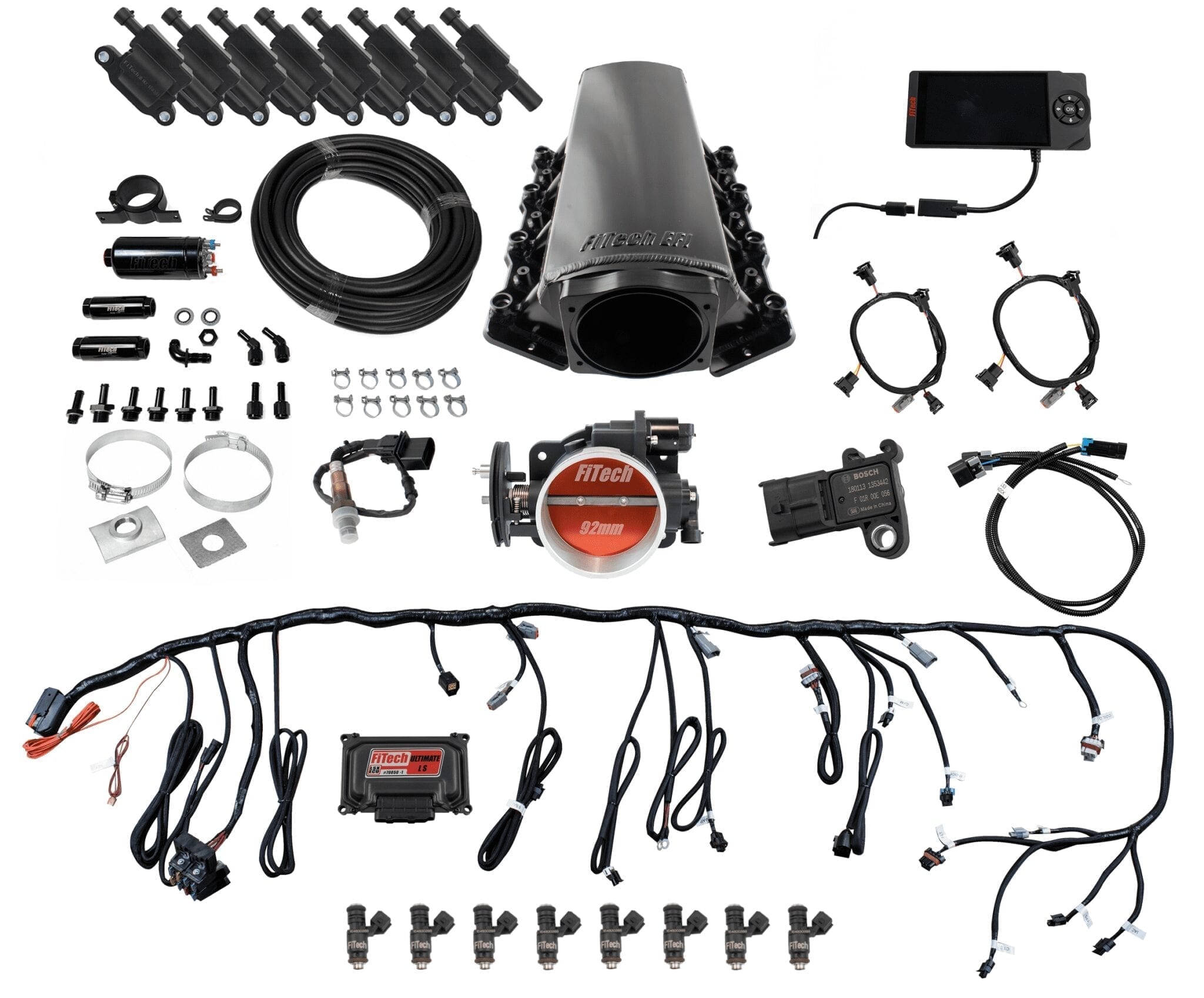 78101 Ultimate LS Master Kit w/70001 Kit Plus Inline Fuel Pump Kit, w