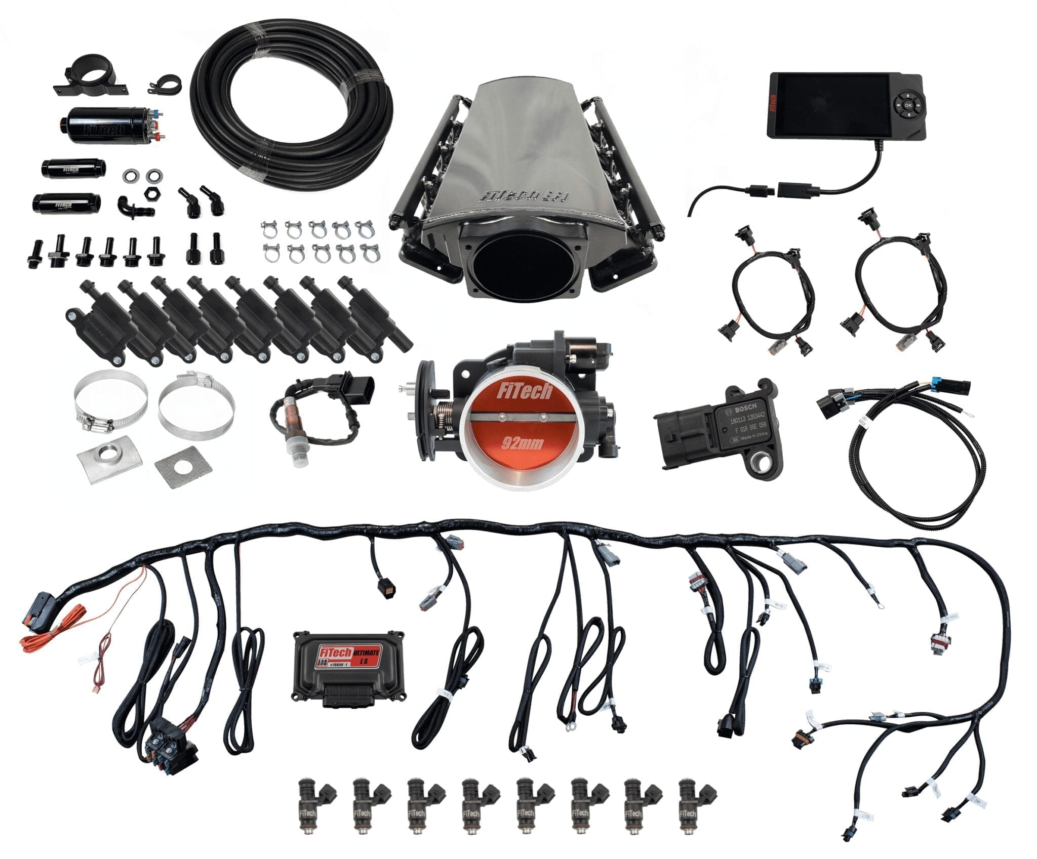 78111 Ultimate LS Master Kit w/70011 Kit Plus Inline Fuel Pump Kit, w