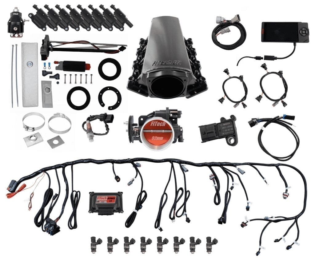 79607 Ultimate LS Tall Master Kit 70007 w/ 50015 Go-Fuel In-Tank Module, 54001 regulator, w/ led coil pack set