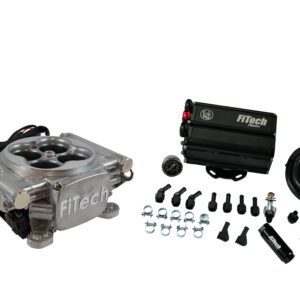 Go EFI 4 600 HP Bright Aluminum EFI System With Force Fuel Mini Delivery Master Kit