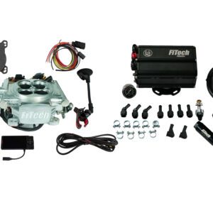 Go EFI 4 600 HP Power Adder Bright Aluminum EFI System With Force Fuel Mini Delivery Master Kit