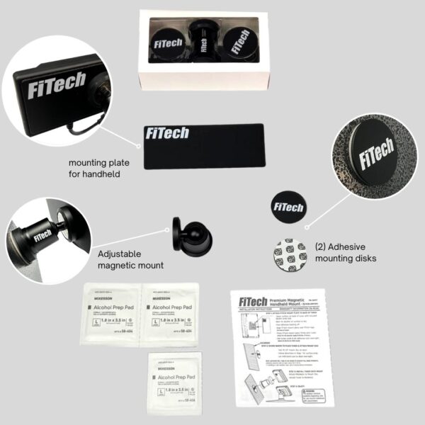 FiTech Fuel Injection Premium Magnetic Handheld Mount 62017 product contents