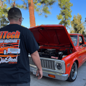 Old Skool Clothing Co. and FiTech Fuel Injection Shirt
