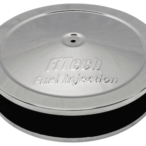 FiTech Fuel Injection Round Air Cleaner Chrome