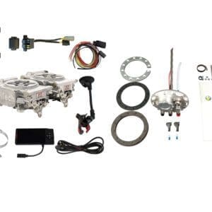 Automotive fuel injection system components collection.
