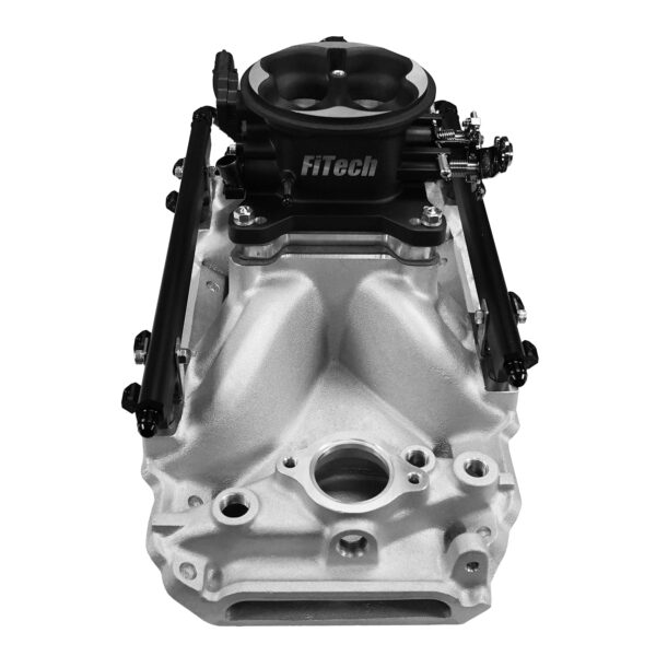 <span style="color:#ED3237;">30-10-411</span><br> Ultra Port, 1000 HP Chevy Big Block Rectangle Port EFI System, 4150 Flange, Uni Black Finish Throttle Body, 3-Bar TMAP - Image 6