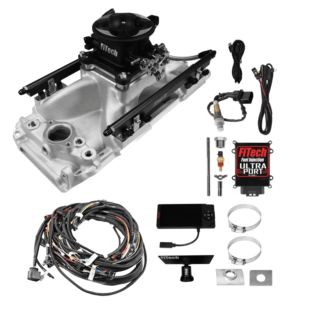 Rectangular Port Chevy 30-10-511 Ultra Port, 500 HP Chevy Big Block Rectangle Port EFI System ...
