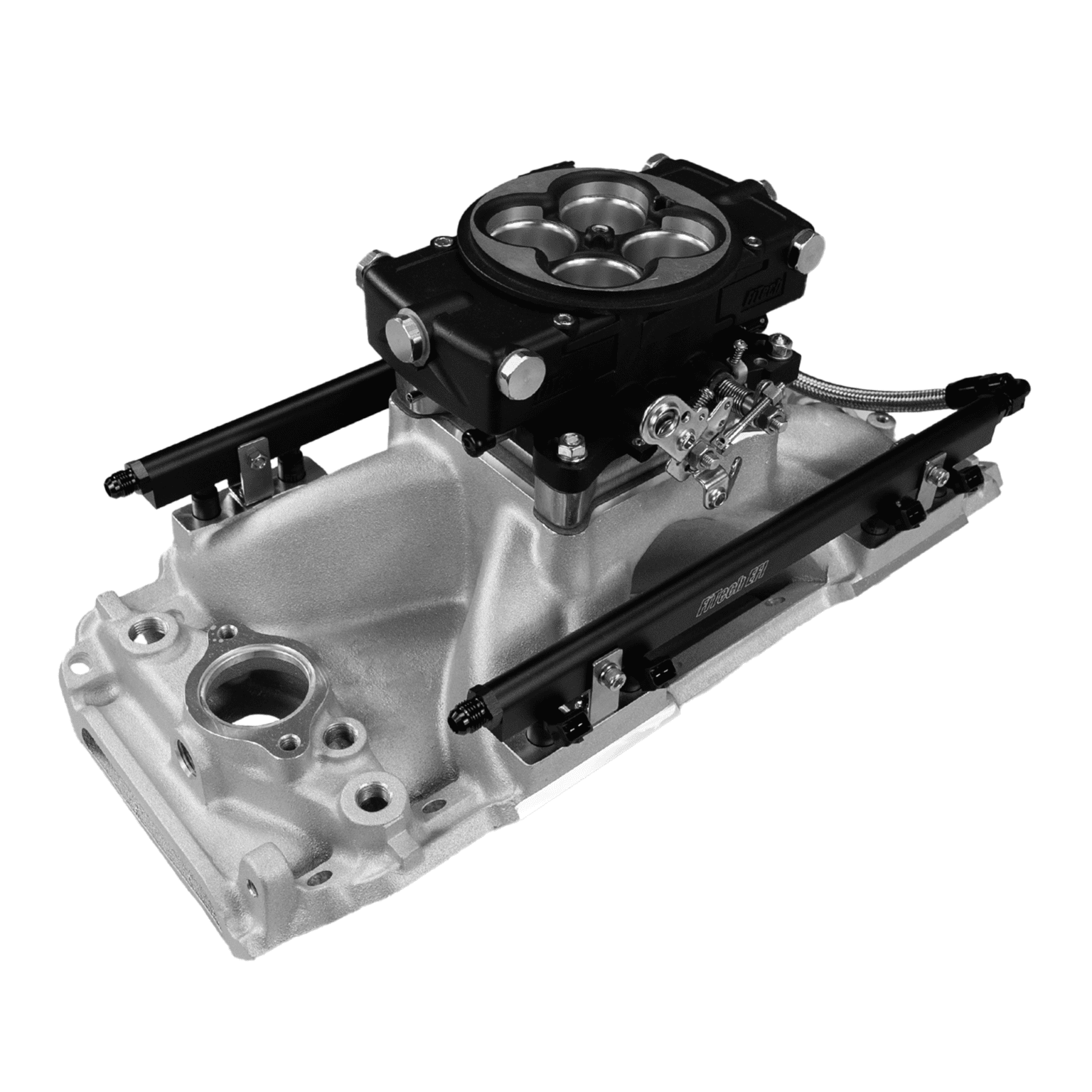 Rectangular Port Chevy 30-10-615 Ultra Port, 750 HP Chevy Big Block Rectangle Port EFI System ...