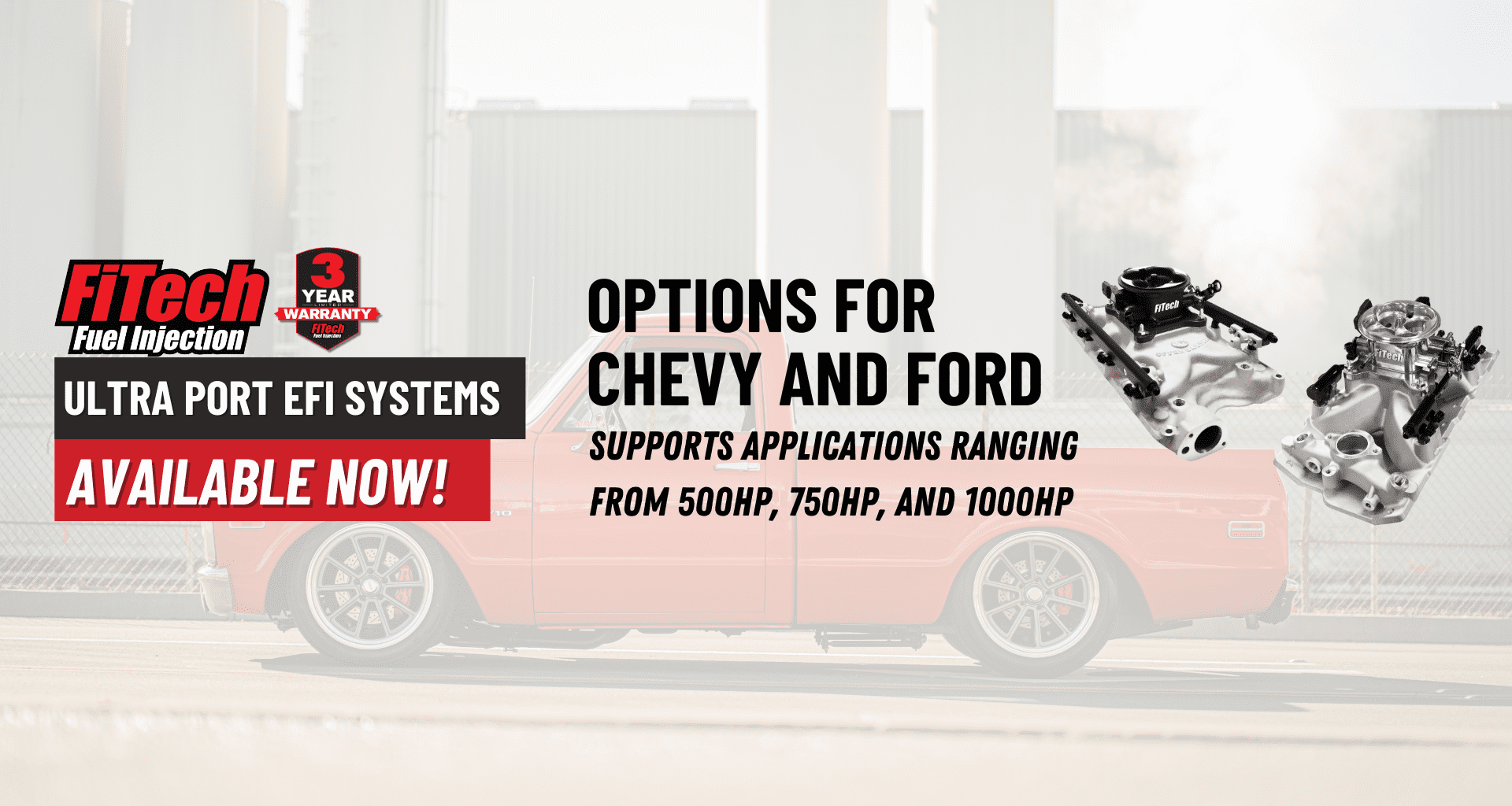 Ultra Port EFI Systems FiTech Fuel Injection