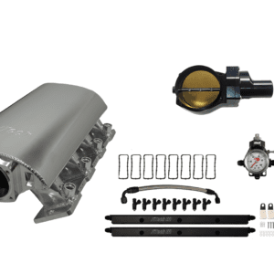 Car engine intake manifold and components kit.