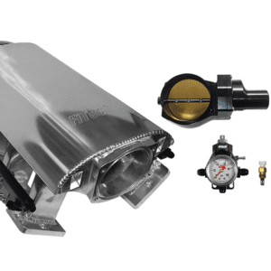 Car engine intake manifold and accessories.